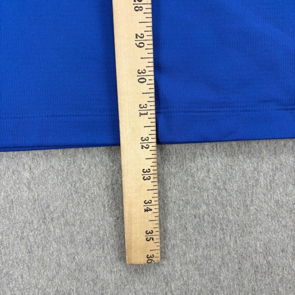 Nike Dri Fit Polo Shirt Mens 3XL Performance Blue Short Sleeve Big Tall Athletic - Picture 12 of 12